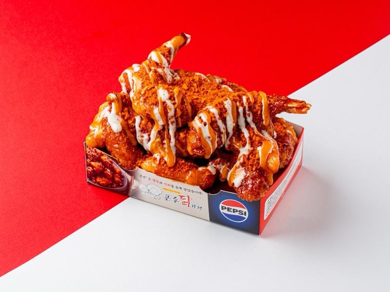핫치즈마라새우강정